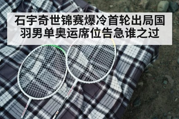 badminton racket closeup